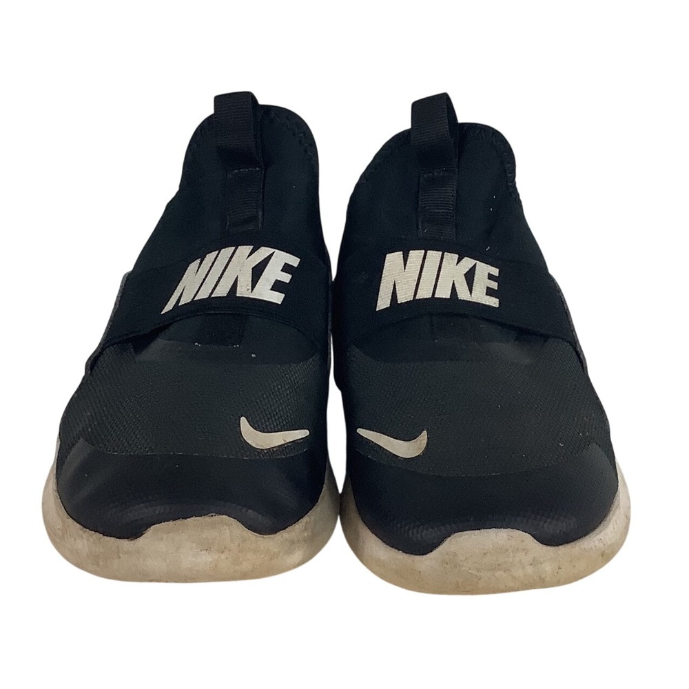 Nike Flex Runner 2 GS Black White Slip On Running Shoes IF2893-002 Mens 7